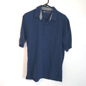 REI Blue Button Down Shirt size M